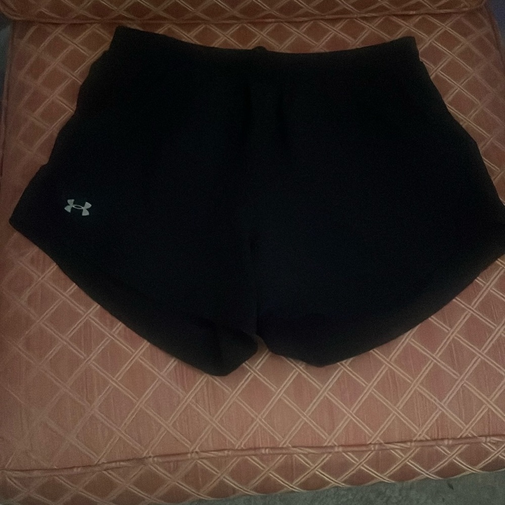 Under Armour black athletic shorts